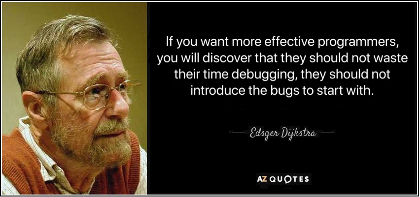 The bugs should not introduce