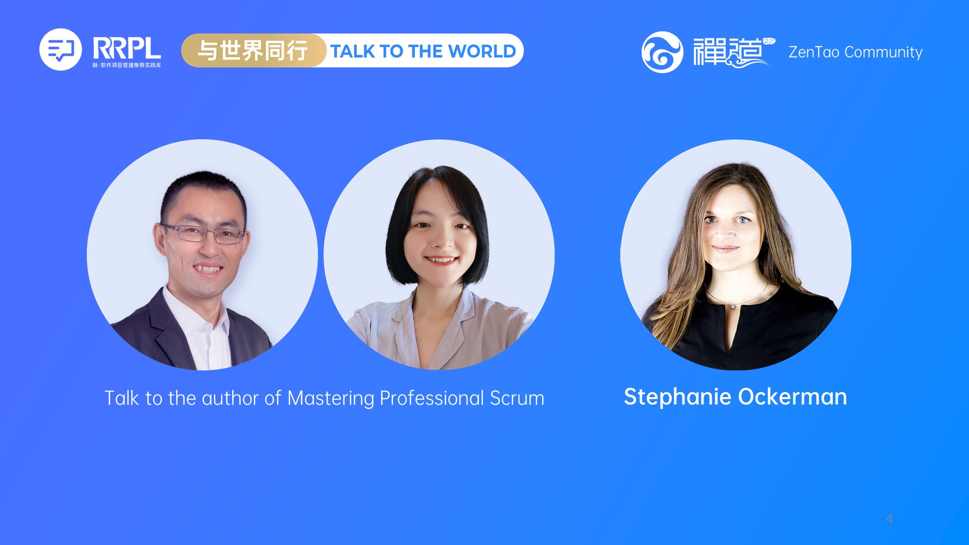 Stephanie Ockerman - Talk to the author of Mastering Professional Scrum